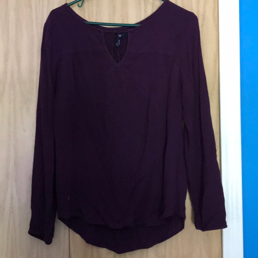 Dark Purple blouse